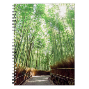 Bamboo Grove Arashiyama, Kyoto, Japan Anteckningsbok