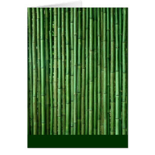 Bamboo Hälsningskort