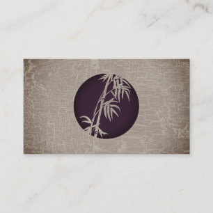 Bamboo Icon   Bakgrund för Struktur Visitkort