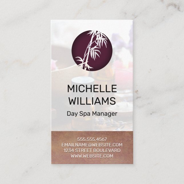 Bamboo Icon Visitkort (Framsida)