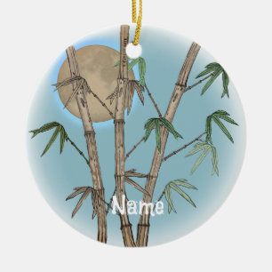 Bamboo Julgransprydnad Keramik