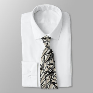Bamboo Jungle Hawaiian Stripe -Svart Slips