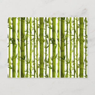 Bamboo Lessons Vykort