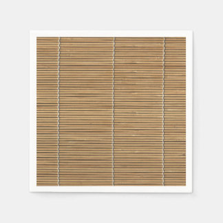 Bamboo Mat Standard Cocktail Napkin Pappersservett