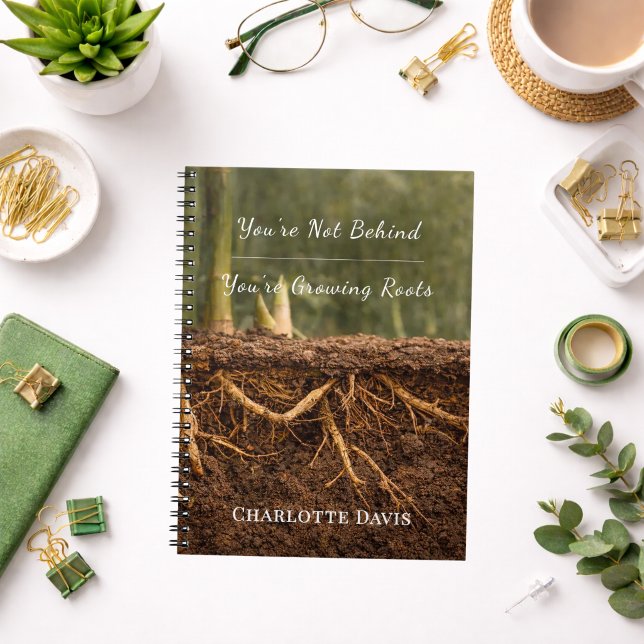 Bamboo motivational journal for business woman anteckningsbok (Skapare uppladdad)