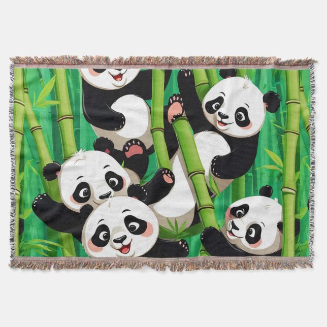 Bamboo Panda Filt (Framsidan)