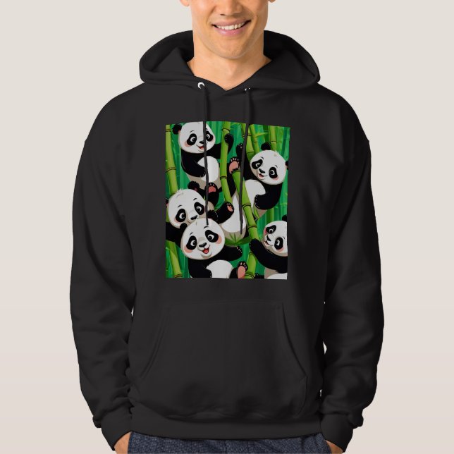 Bamboo Panda Hoodie (Framsida)