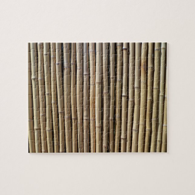 Bamboo Poles Photo Pussel (Horisontell)