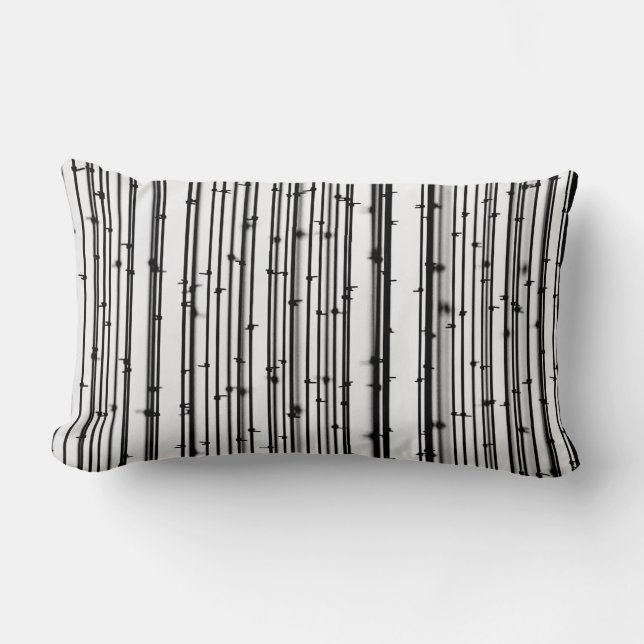 Bamboo tapet lumbarkudde (Framsida)
