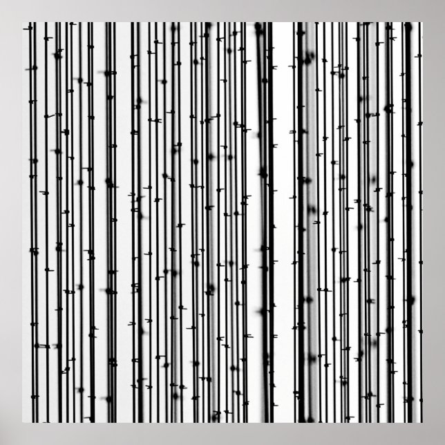 Bamboo tapet poster (Framsidan)