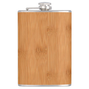 Bamboo Toast Wood Grain-utseende Fickplunta