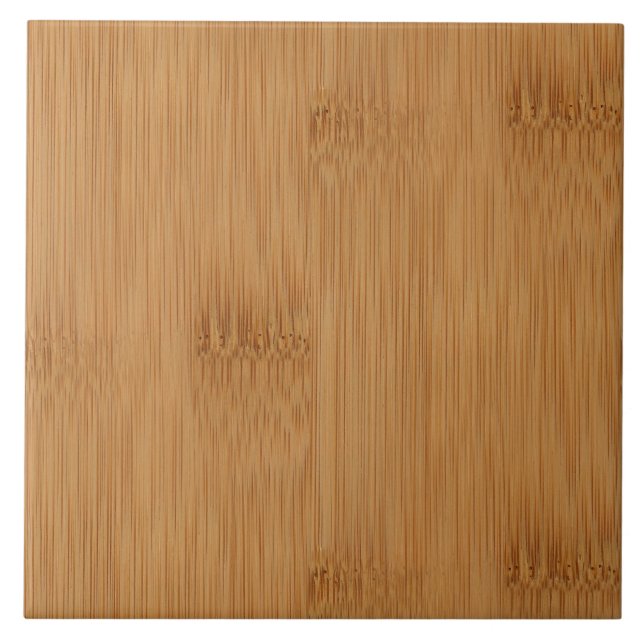 Bamboo Toast Wood Grain-utseende Kakelplatta (Framsidan)