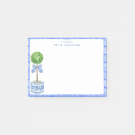 Bamboo Topiary Garden | Chinoiserie Post-it Block