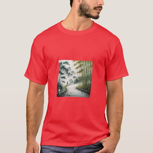 Bamboo Track T Shirt (Framsida)