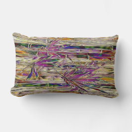 Bamboo Träd Digital Painting Original Art Pitcher Lumbarkudde
