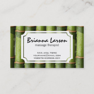 Bamboo Visitkort