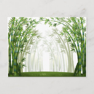 Bamboo Vykort