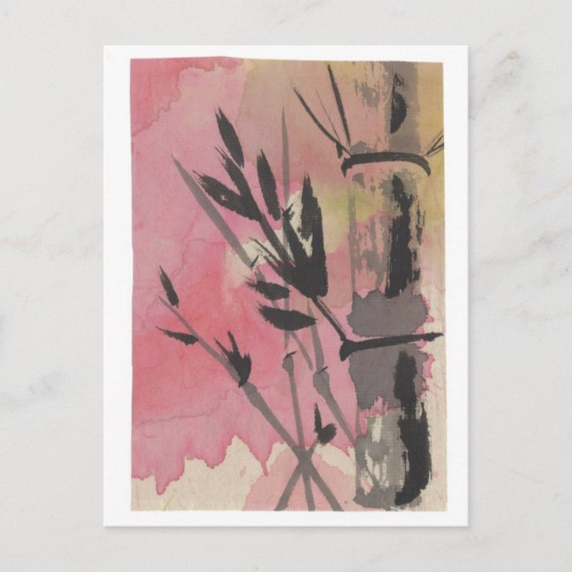 Bamboo-vykort Vykort (Framsida)