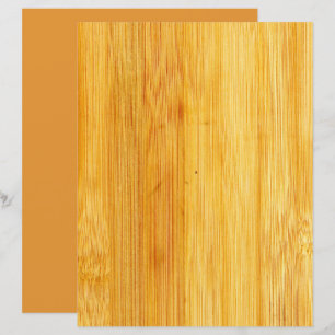 Bamboo Wood Scrapbook Bakgrund Papper