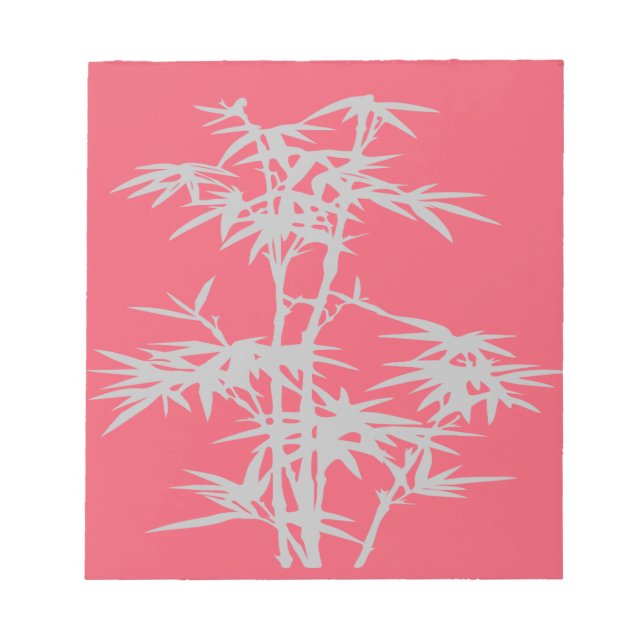 Bamboo Zen Japansk design Anteckningsblock (Framsida)