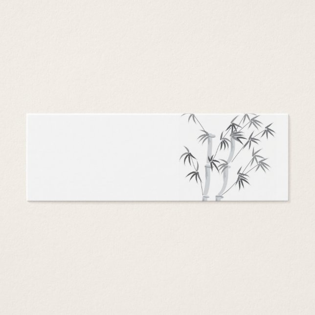 Bambooprofilkort Litet Visitkort (Framsidan)