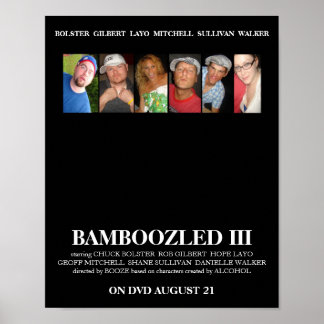 BAMBOOZLED 3-Officiellers filmPoster Poster
