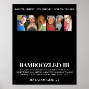 BAMBOOZLED filmaffisch för 3 officiell Poster