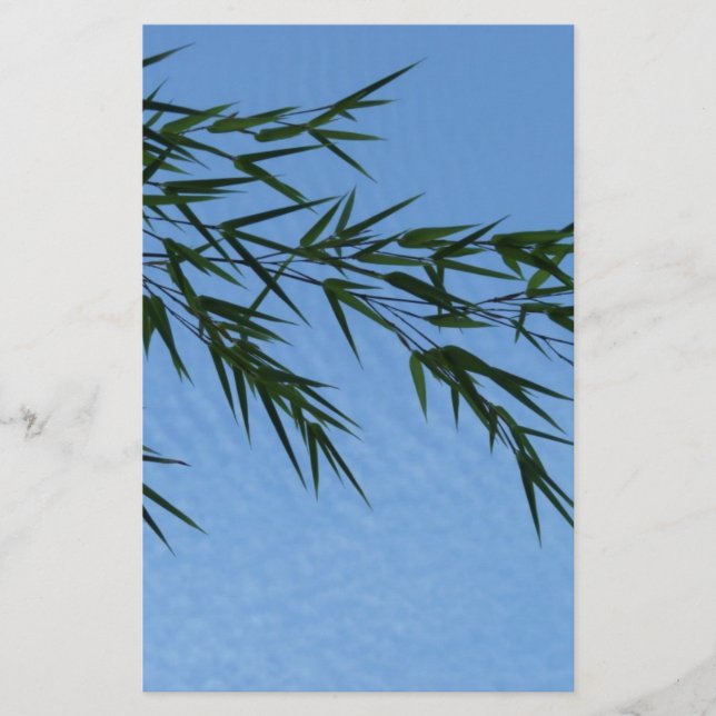 bambou sur ciel de nuages (Framsida)