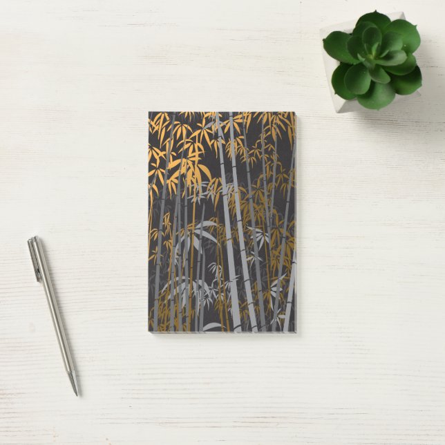 Bambu 4 post-it block (Kontor)