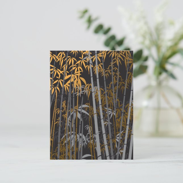 Bambu 4 vykort (Stående Fram)