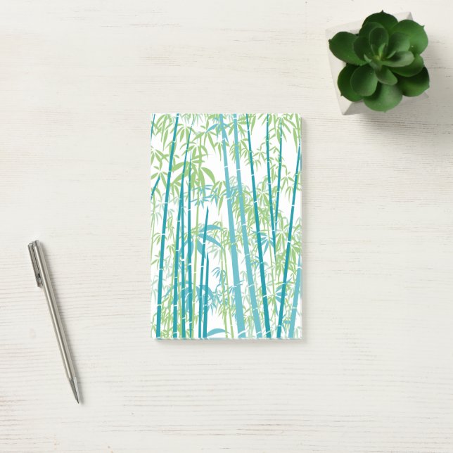 Bambu 6 post-it block (Kontor)