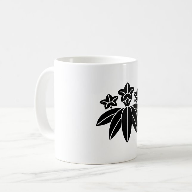 Bambu-gentian Kaffemugg (Framsida vänster)