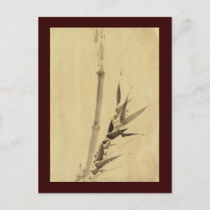 Bambu Hokusai japankonst Vykort