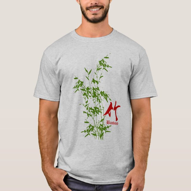 Bambu i Kanji Tee Shirt (Framsida)