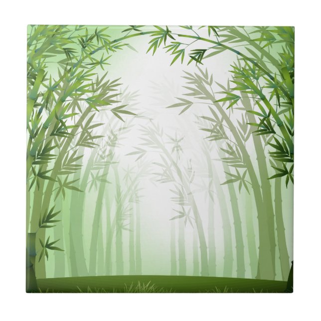 Bambu Kakelplatta (Framsidan)