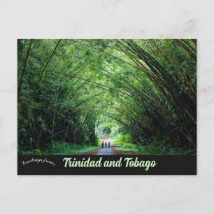 Bambu-Katedralen Trinidad och Tobago Vykort