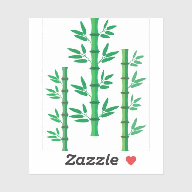 Bambu Klistermärken (Ark)