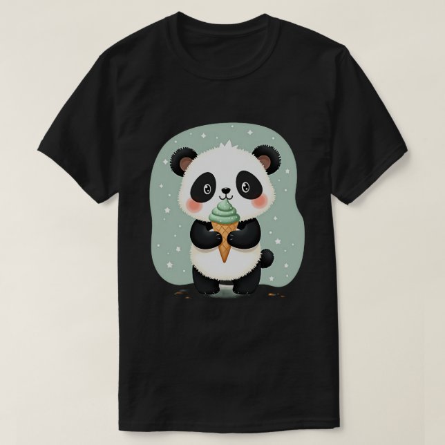 Bambu Kon Panda T Shirt (Design framsida)