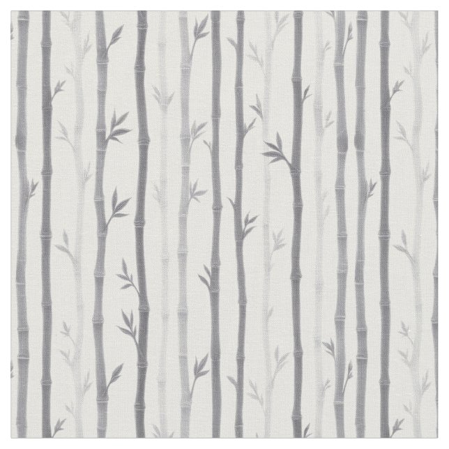 Bambu med varierande genomskinlighet tyg (Närbild)