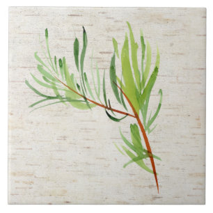 Bambu och Birch Ceramic Tile Kakelplatta