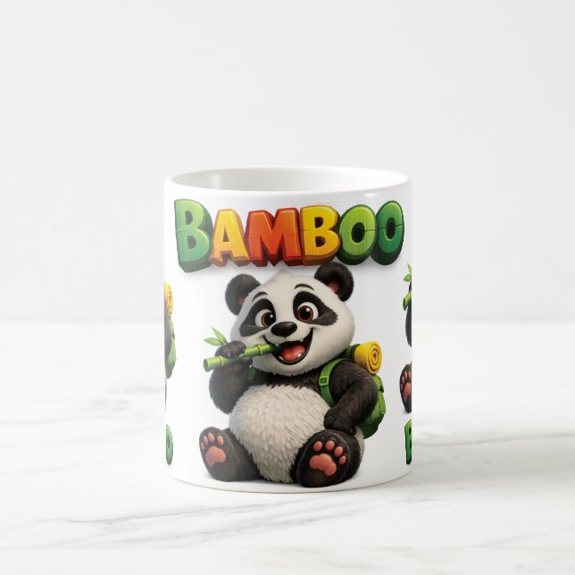 Bambu Panda Kaffemugg (Center)