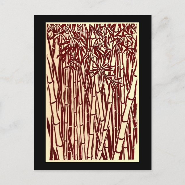 bambu vykort (Framsida)