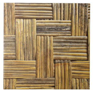 Bambu weave struktur kakelplatta