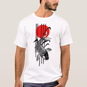 Bambudesign - Nishikigoi - T-tröja för Koi fisk T Shirt