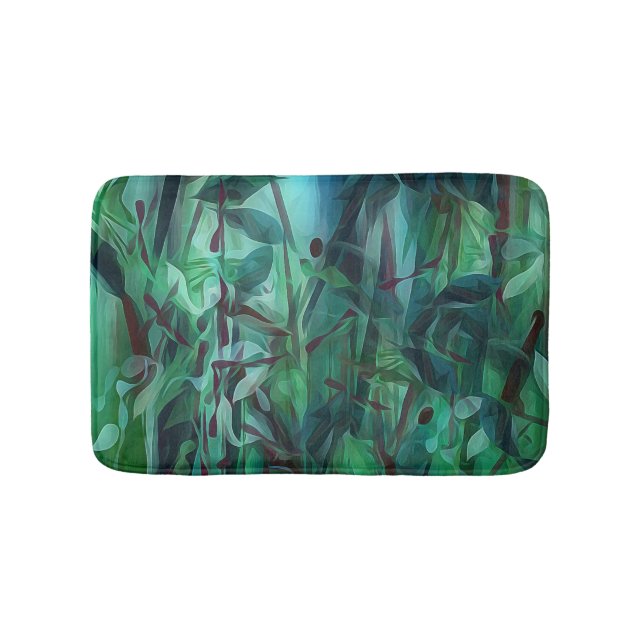 Bambudesignbadrummen som är matt vid LJB, målar Badrumsmatta (Framsidan)