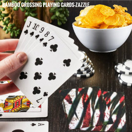 Bambuövergång casinokort