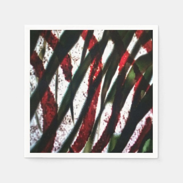 Bambuövergång          pappersservett (Framsidan)