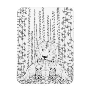 BambuPandaklotter Magnet