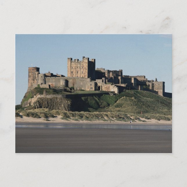 Bamburgh Castle, Northumberland, England, Förenade Vykort (Framsida)