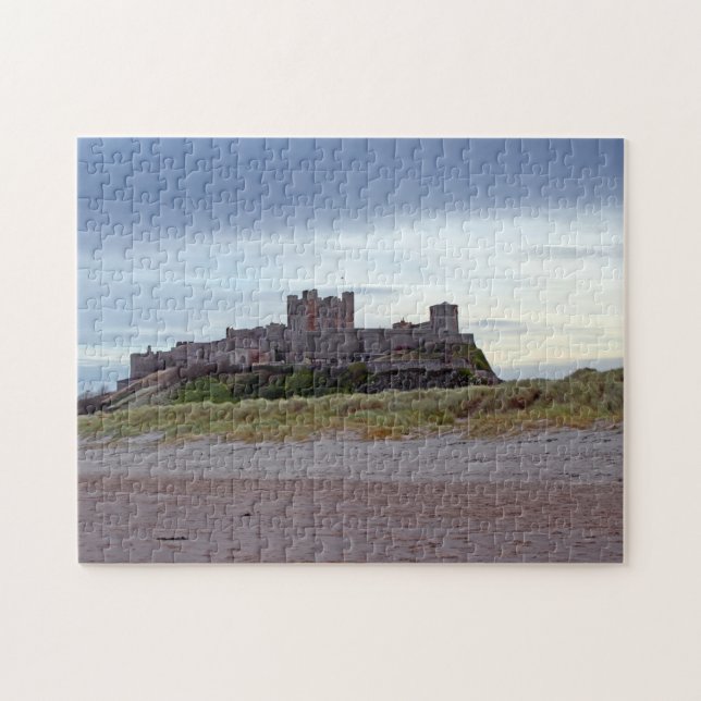 Bamburgh Castle, Northumberland Pussel (Horisontell)